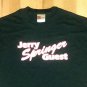 Jerry Springer Guest TV Show Promo t shirt M NEW nwot trailer trash 09112019