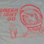 nasa Astronaut Space Rocket Green Light Go gray t shirt L New star trek wars
