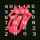 Rolling Stones World Concert Tour Lips t shirt Small mick jagger keith richards