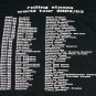 Rolling Stones World Concert Tour Lips t shirt Small mick jagger keith richards