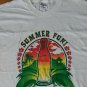 Coca Cola Bottle Summer Fun rainbow fade t shirt XL hawaii tropical