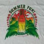 Coca Cola Bottle Summer Fun rainbow fade t shirt XL hawaii tropical