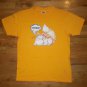 rare vintage 70s 80s MOUSE MEOW KITTY CAT t shirt M Medium 50/50 04072019