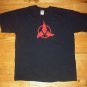Star Trek Command Klingon Logo Symbol 2 t shirt lot L Large spock captain kirk
