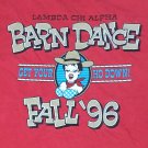 Square Dance College Frat party pin up girl red t shirt XL barn farm fun 072419