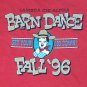 Square Dance College Frat party pin up girl red t shirt XL barn farm fun 072419