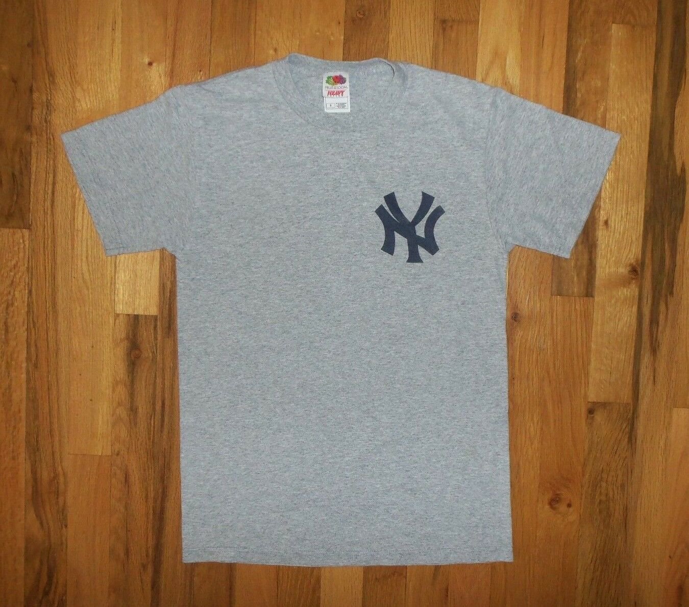 New York Yankees Baseball Team GIAMBI #25 gray t shirt Small x-small 08082019