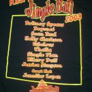 Beyonce J Lo Brittany Spears Christmas Concert t shirt L NEW hip hop disco pop
