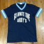 Mad Max Baseball softball Jersey Arbys vintage ringer t shirt L 50/50 college