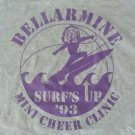 Cheerleader Cheer Camp Surf Lion gray t shirt XL 50/50 vintage 06092019