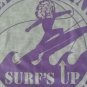 Cheerleader Cheer Camp Surf Lion gray t shirt XL 50/50 vintage 06092019