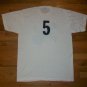vintage Volleyball Team Nunber 5 Screen Stars t shirt L college football 082919