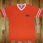 Auto Parts Plus Softball Baseball Jersey vintage orange t shirt L 50/50 08242019