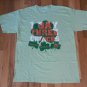 Budweisrr Beer Irish green st patrick day t shirt L Promo bar party 09112019