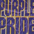 Minnesota Vikings Football Purple Pride gray SWEATSHIRT XL 50/50 shirt 08262019