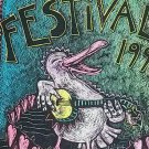 Vancouver Folk Music Festival vintage black t shirt L Large distressed 09162019