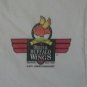 Hot Sauce Buffalo Wings Anniversary white t shirt M new york