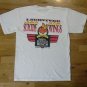 Hot Sauce Buffalo Wings Anniversary white t shirt M new york