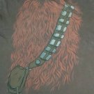 Star Wars Chewbacca Hairy Chest t shirt L distressed cheap halloween costume