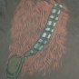 Star Wars Chewbacca Hairy Chest t shirt L distressed cheap halloween costume