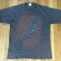 Star Wars Chewbacca Hairy Chest t shirt L distressed cheap halloween costume
