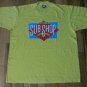 Arbys Restaurant Sub Shop Sandwiches vintage t shirt XL yellow 07212019