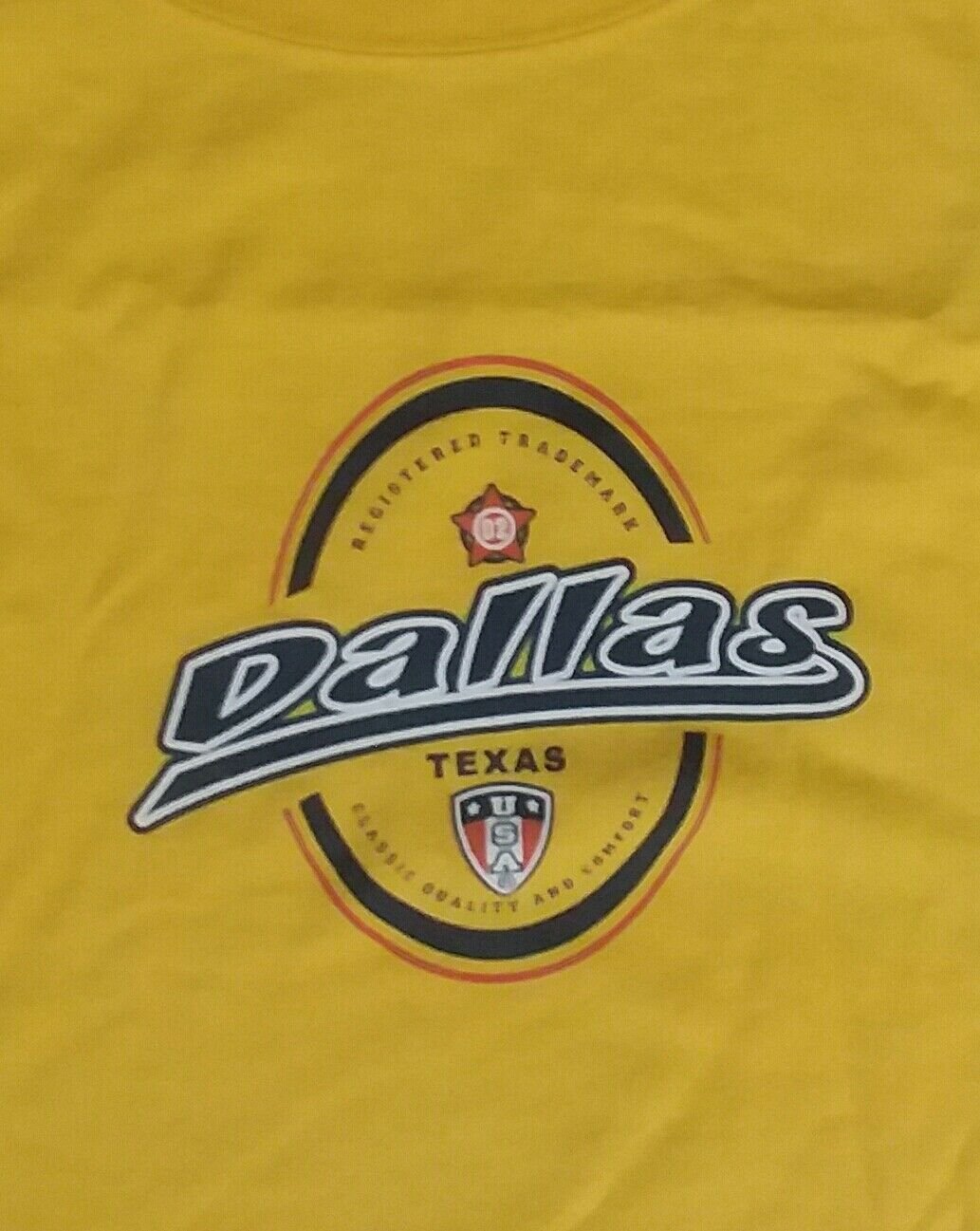 Dallas Texas Souvenir Classic Quality t shirt XL cowboys mavericks stars 0928