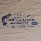 North 40 Fly Shop Quality Fishing Flies t shirt XL outdoor pole reel rod store