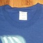 Gods Path Northern Lights Life blue t shirt L Jesus Christ God cross 10092019
