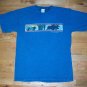 MINNESOTA ELK MOOSE STONE WASHED BLUE t shirt L souvenir animal 10062019