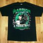 Hawaii Warriors Coach June Jones black t shirt M hamilton tiger-cats football