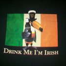 Guinness Beer Party Staff D,rink Me I'm Irish t shirt XL ganja concert 09132019