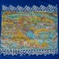 T shirt Cabo San Lucas Art Paint Souvenir vintage blue L mexico 10132019