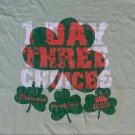 Budweiser Beer Irish green st patrick day t shirt L Promo bar party 09112019