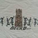 Gecko Hawaii Tiki lizard vintage t shirt XL Souvenir reptile surf skateboard 106