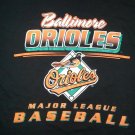 Baltimore Orioles Baseball Team vintage black t shirt L cal ripken jr 08162019