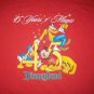 Disneyland Mickey Mouse Donald Duck 45 Years of Magic t shirt M walt Disney