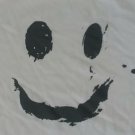rare Korea Boryeong Mud Festival white t shirt M party fest smiley face 09152019