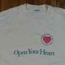 Boeing Open Your Heart Good Neighbor vintage t shirt XL jet airplane 11032019
