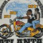 Atlanta Motorcycle Fest Fat Albert white t shirt XL meet and greet