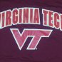Virginia Tech Hokies College t shirt Small football 11172019