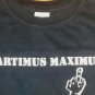 Seattle Punk Rock Band Artimus Maximus Finger t shirt XL concert party 10272019