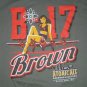 B17 BOMBER BROWN ATOMIC ALE PUB t shirt Small NEW beer pin-up girl