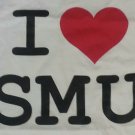 I Love SMU t shirt Mustangs college football basketball large L