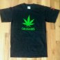 Cannabis Marijuana Concert Pot Leaf 5TH annual 420 4:20 vintage black t shirt S