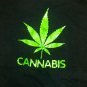 Cannabis Marijuana Concert Pot Leaf 5TH annual 420 4:20 vintage black t shirt S
