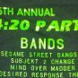Cannabis Marijuana Concert Pot Leaf 5TH annual 420 4:20 vintage black t shirt S