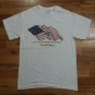 Los Angeles Dodgers American Flag Pastime white t shirt Small baseball