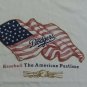 Los Angeles Dodgers American Flag Pastime white t shirt Small baseball