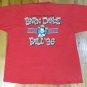 Square Dance College Frat party pin up girl red t shirt XL barn farm fun 1122